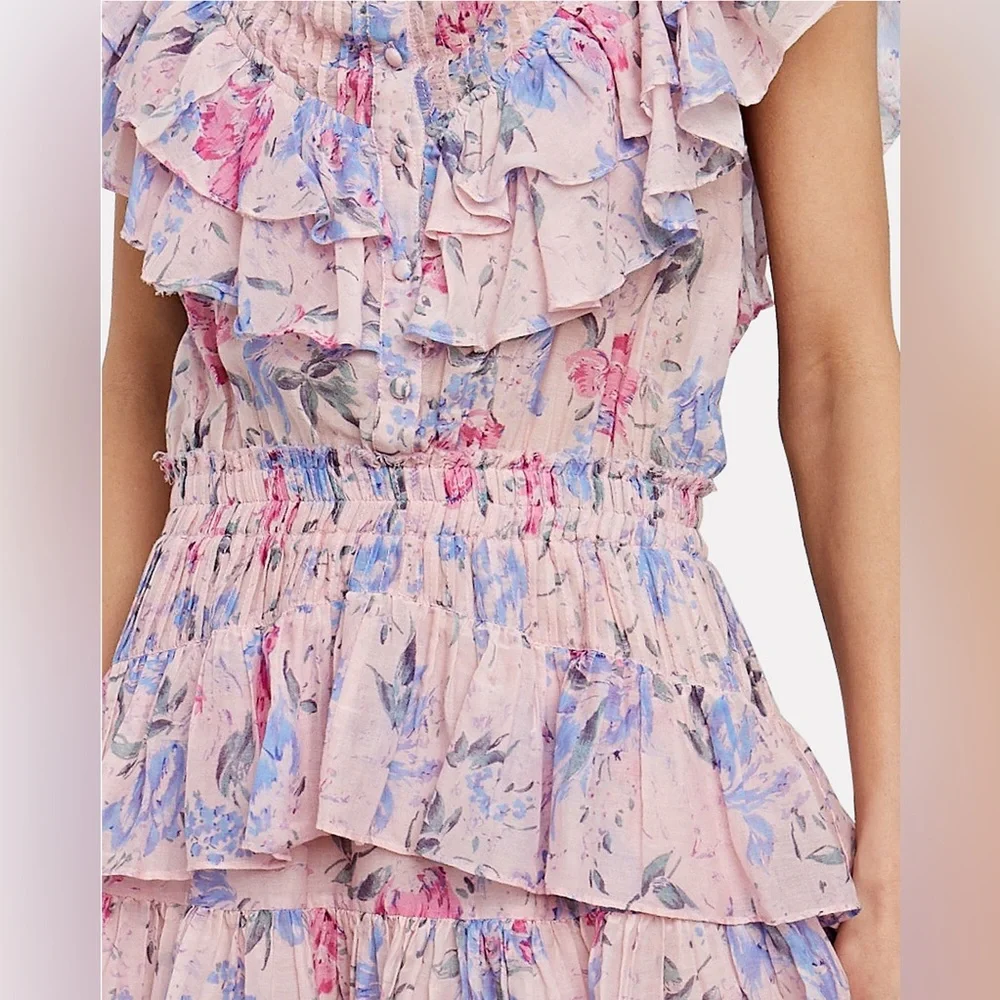 LoveShackFancy Fatima Mini Dress in Whispering Lilac
Size small - Picture 2 of 4